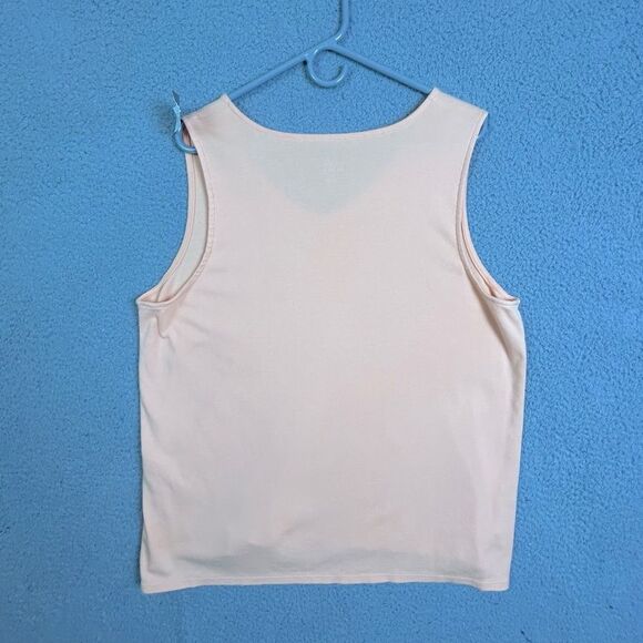 J Jill women’s Peach Sleeveless Top size XL - Picture 3 of 11